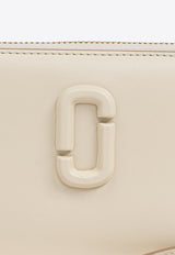 The J Marc Leather Zip-Around Wallet 2P4SMP013S02 0-123 White