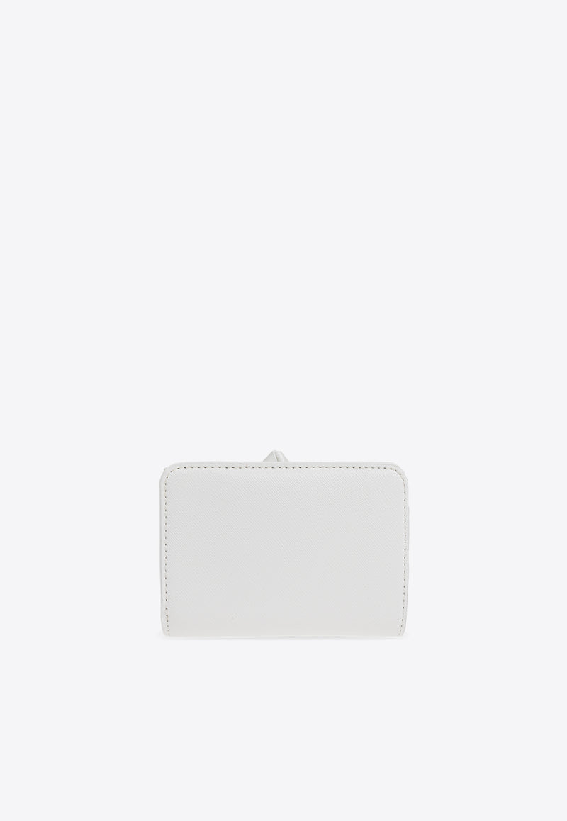 The Mini Utility Snapshot Leather Wallet 2F3SMP051S07 0-100 White