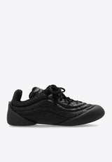 Alexander McQueen Flexion Lace-Up Sneakers Black 807874 WHABE-1000