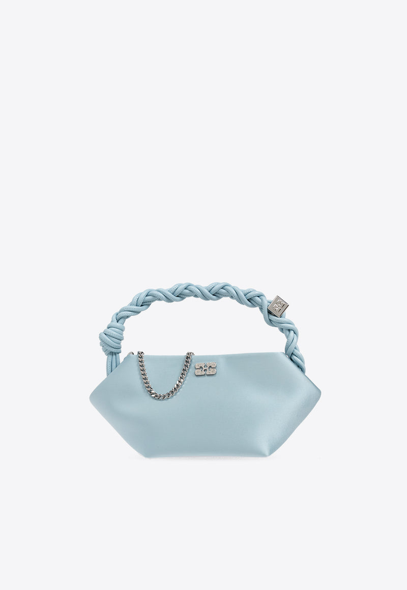 Mini Bou Satin Top Handle Bag A6339 5894-297 Blue