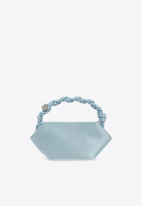 Mini Bou Satin Top Handle Bag A6339 5894-297 Blue