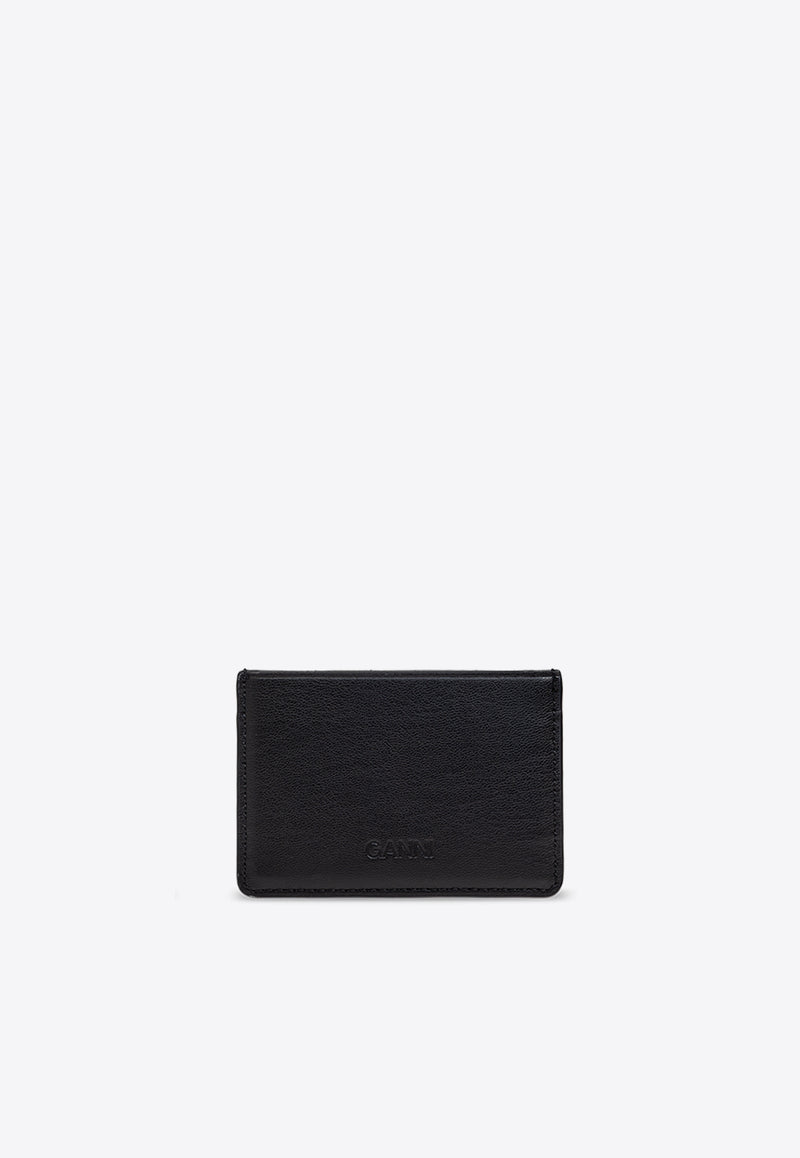 Bou Logo-Plaque Cardholder A6392 5898-099 Black