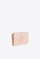 The Mini J Marc Leather Compact Wallet 2S4SMP007S02 0-624 Pink