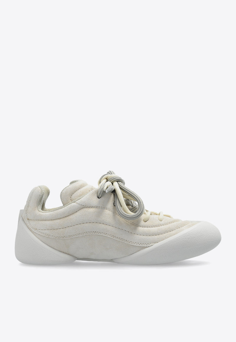 Alexander McQueen Flexion Lace-Up Sneakers Cream 808181 WWAAE-1991