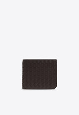 Bottega Veneta Bi-Fold Intrecciato Piccolo Leather Wallet Fondant 796966 V4LQ2-2145