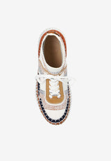 Chloé Nama High-Top Platform Sneakers White CHC23A909 Y0-651