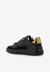 Balmain B-Court Flip Calfskin Sneakers Black DN0VI727 LBSO-EAD