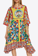 Dolce 
Gabbana Carretto Print Oversized Dress Multicolor F6F1GT GDS73-HH82D