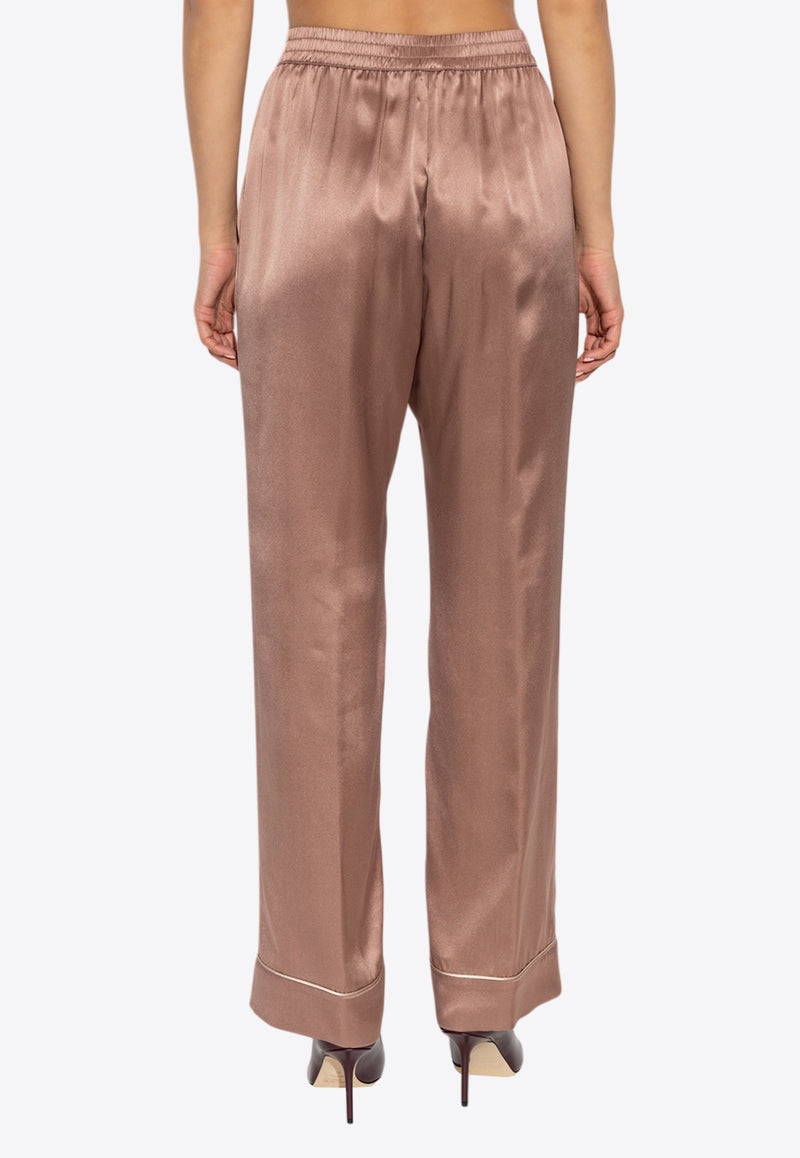 Dolce 
Gabbana Satin Pajama Pants Pink FTB0MT FU1AU-M0216