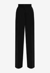 Dolce 
Gabbana Wool Gabardine Tuxedo Pants Black FTC8ZT FU21E-N0000