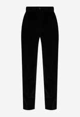 Dolce 
Gabbana Tailored Velvet Tuxedo Pants Black FTC71T FUVG7-N0000