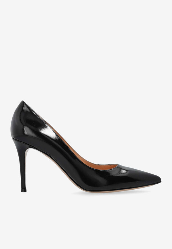 Gianvito Rossi Gianvito 85 Nappa Leather Pumps Black G24580 85RIC-NUINERO