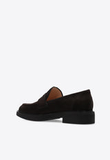 Harris Suede Loafers Gianvito Rossi G25283 20GOM-VLUMOKA