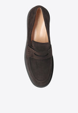 Harris Suede Loafers Gianvito Rossi G25283 20GOM-VLUMOKA