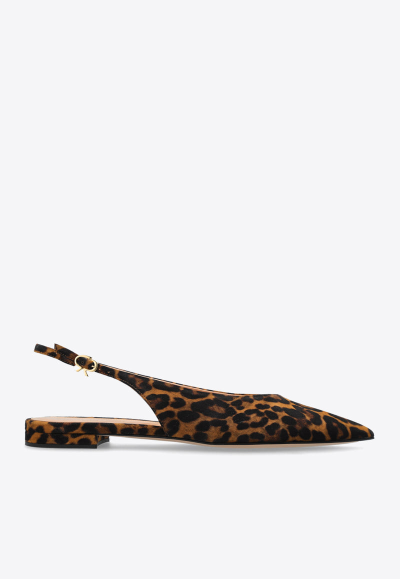 Animal Print Ballet Flats Gianvito Rossi G95546 05RIC-CMDALLP