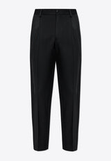 Dolce 
Gabbana Classic Gabardine Tuxedo Pants Black GP0F2T FU21E-N0000