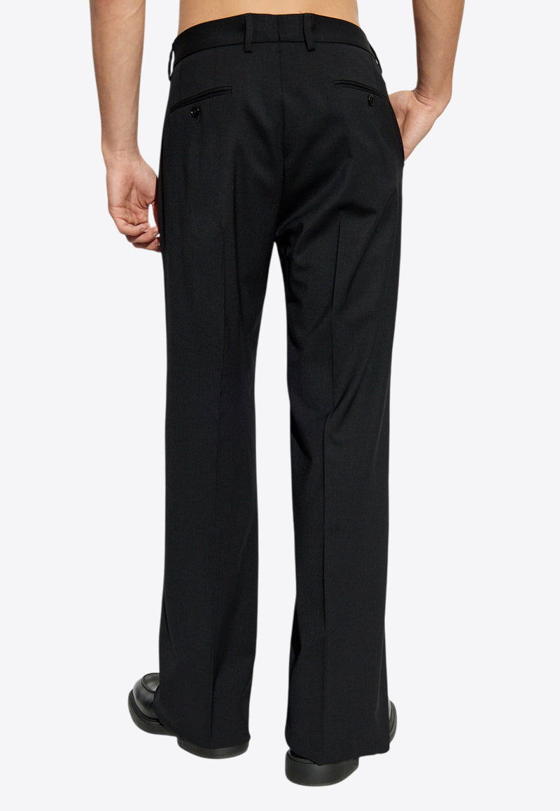 Dolce 
Gabbana Stretch-Wool Straight-Leg Pants Black GYZMHT GH727-N0000