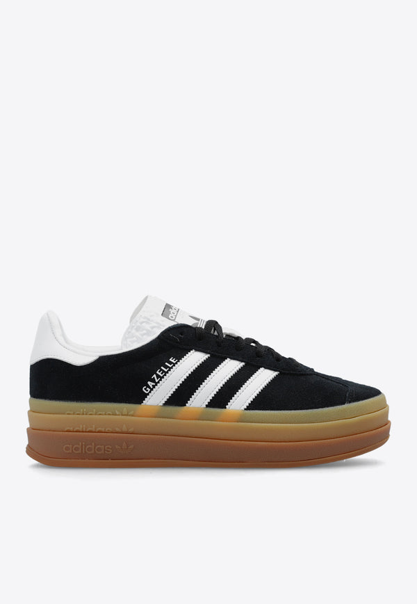 Adidas Originals Gazelle Bold Suede Sneakers Black IE0876 0-CBLACK FTWWHT FTWWHT