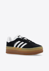 Adidas Originals Gazelle Bold Suede Sneakers Black IE0876 0-CBLACK FTWWHT FTWWHT