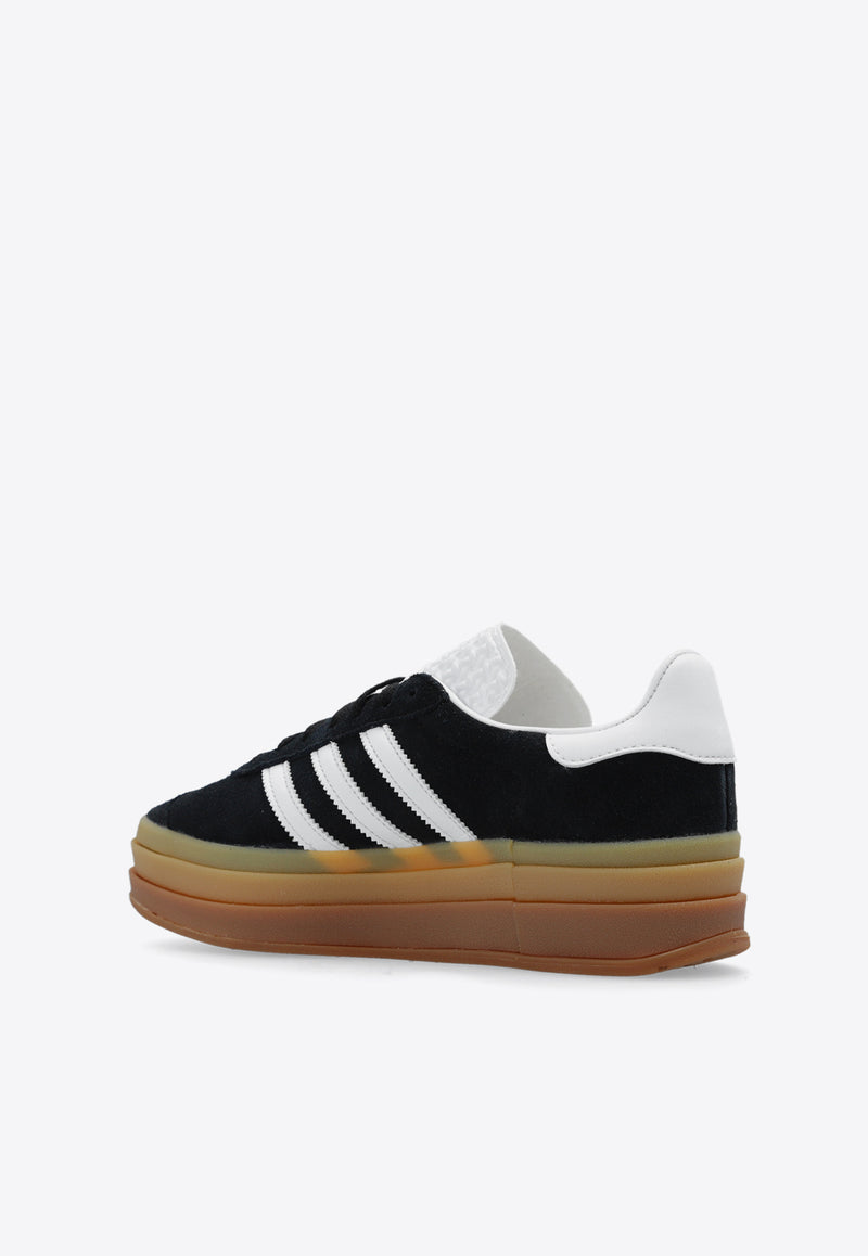 Adidas Originals Gazelle Bold Suede Sneakers Black IE0876 0-CBLACK FTWWHT FTWWHT