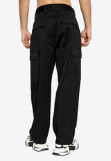 Logo-Embroidered Cargo Pants Dolce 
Gabbana GP03KZ FUFMU-N0000