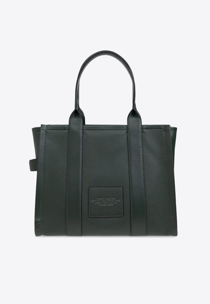 The Large Logo-Embossed Tote Bag H020L01FA21 0-308 Green