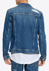 Dolce 
Gabbana Vintage Denim Jacket Blue G9VZ8D G8LN5-S9001