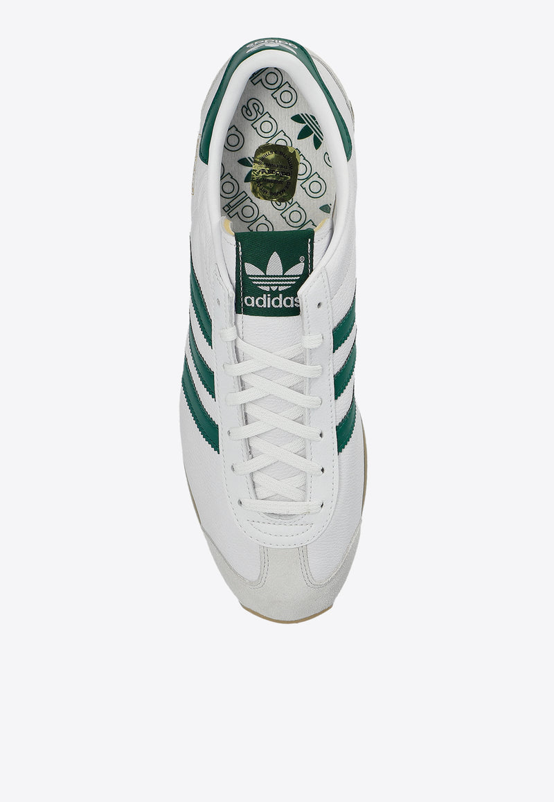 Adidas Originals Country Japan Leather Sneakers White IE4042 M-FTWWHT CGREEN CRYWHT