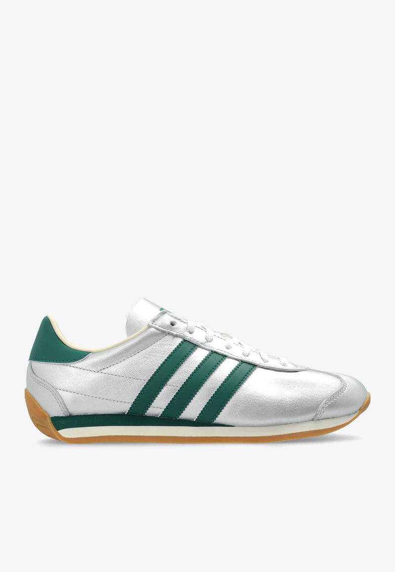 Adidas Originals Country OG Metallic Sneakers Silver IE8412 F-SILVMT CGREEN CWHITE