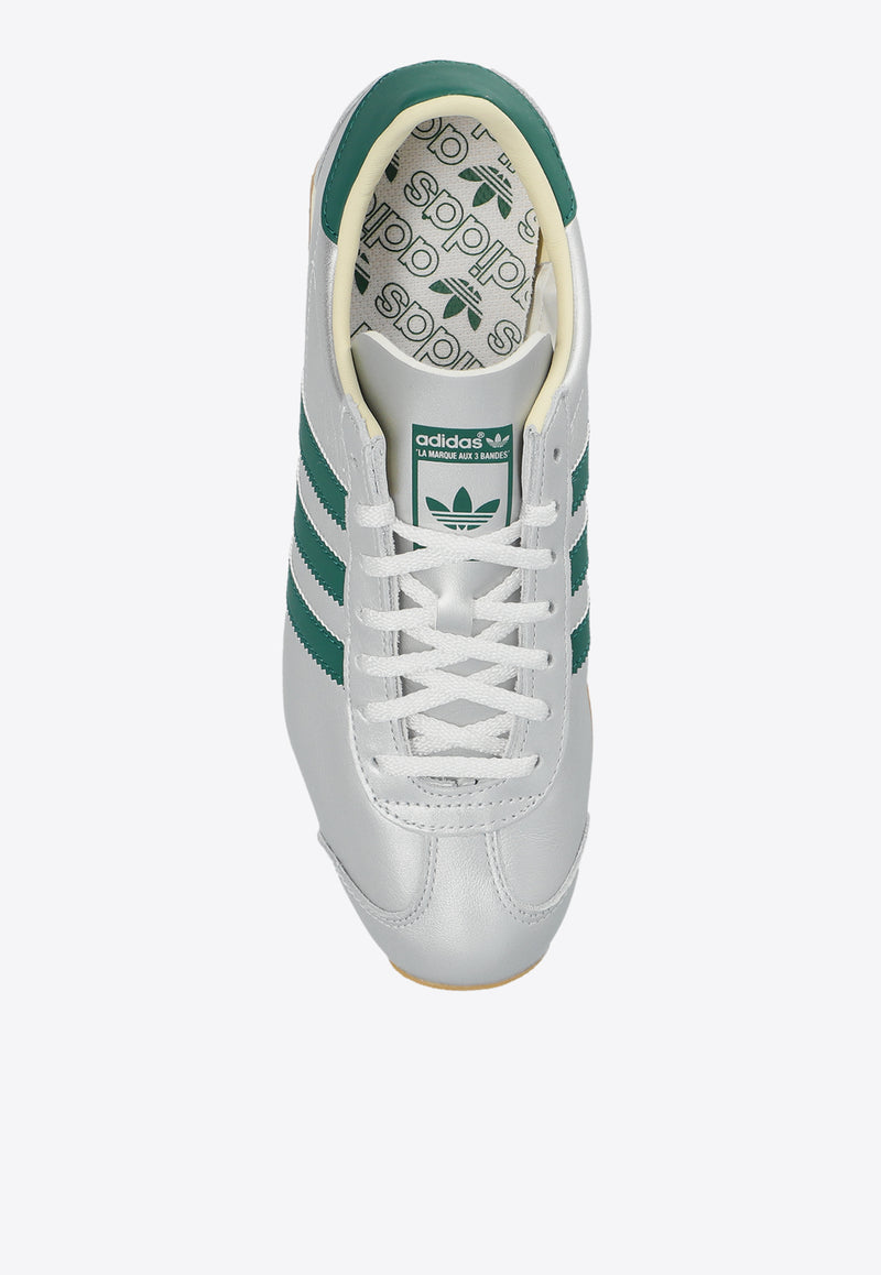 Adidas Originals Country OG Metallic Sneakers Silver IE8412 F-SILVMT CGREEN CWHITE