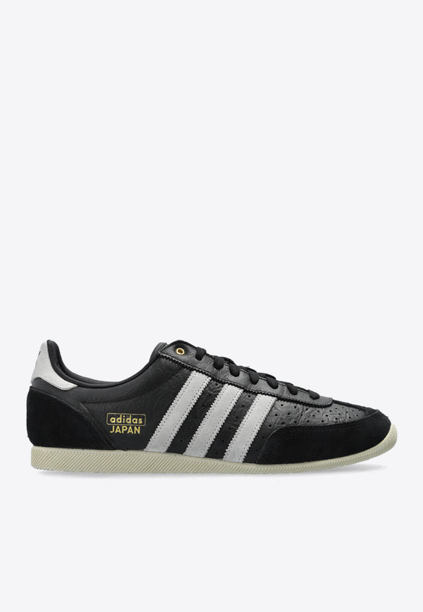 Adidas Originals Japan Low-Top Leather Sneakers Black IH5490 F-CBLACK FTWWHT GOLDMT