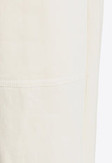 Moncler Wide-Leg Pants Cream J20932A00021 5982P-060