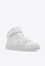 Off-White Out Of Office High-Top Sneakers White OWIA275C99 LEA003-0101