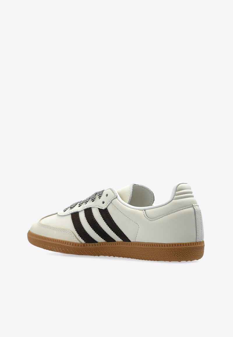 Adidas Originals Samba OG Low-Top Sneakers Off-white JS3181 M-OWHITE DBROWN GUM4