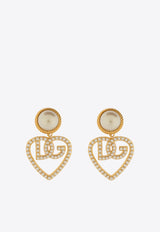 Heart-Pendant Clip-On Earrings Dolce 
Gabbana WEQ6L4 W1111-ZOO00