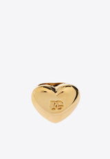 Logo-Embossed Brass Ring Dolce 
Gabbana WRQ8S1 W1111-ZOO00