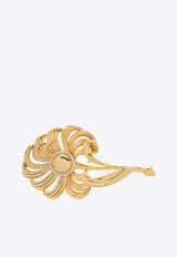 Leaf-Motif Brass Brooch Dolce 
Gabbana WPQ7S5 W1111-ZOO00