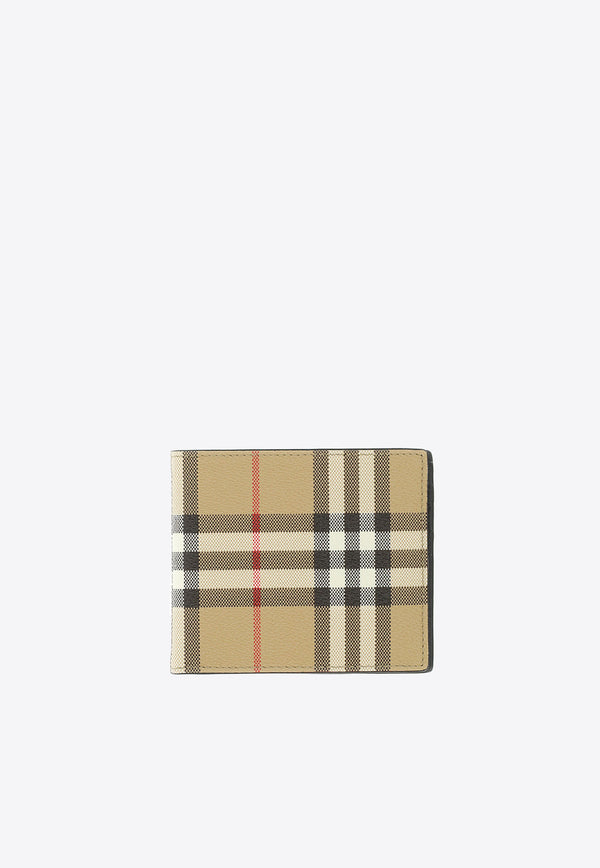 Burberry Vintage Check Bi-Fold Wallet Beige 8069811_143231_A7026