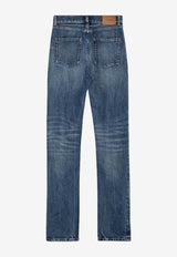 Saint Laurent 90s Straight-Leg Jeans Blue 807142Y28EA/P_YSL-4093