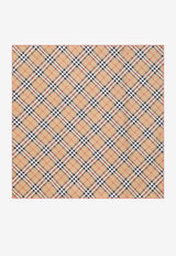 Burberry Silk Checked Scarf Beige 8088140149922/Q_BURBE-A2021