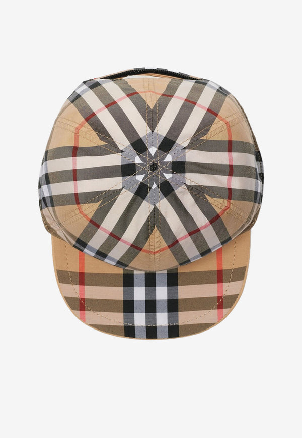 Burberry Kids Babies Vintage Check Cap Beige 8089430159320/Q_BURBE-B9368