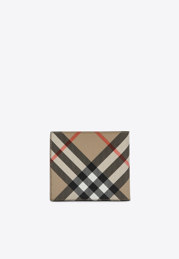 Burberry Vintage Check Bi-Fold Wallet Beige 8091926160296/Q_BURBE-A2021