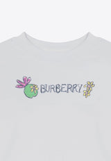 Burberry Kids Babies Pond Print Logo T-shirt White 8093111151746/P_BURBE-A1464