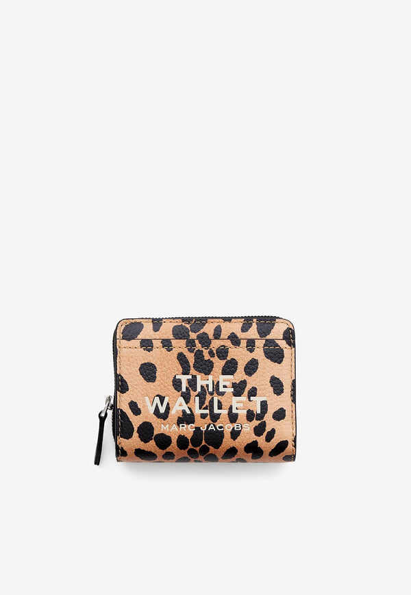 Marc Jacobs The Mini Cheetah Leather Compact Wallet Beige 2R4SMP003S02_002