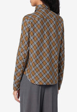 Burberry Signature Check Long-Sleeved Shirt Multicolor 8098251160893/P_BURBE-C1477