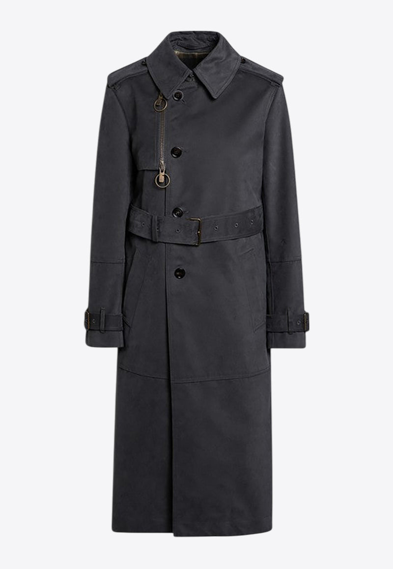 Burberry Long Trench Coat Black 8098608160070/P_BURBE-C1501