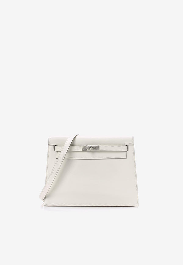 Hermès Kelly Danse II Belt Bag in Gris Pale Swift with Palladium Hardware