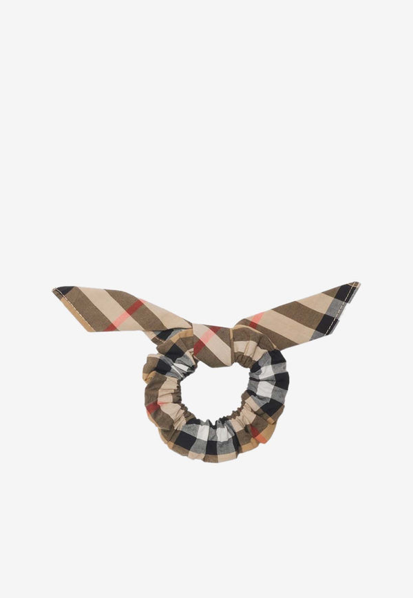 Burberry Vintage Check Scrunchies Beige 8100462159218/Q_BURBE-B9368