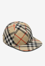 Burberry Kids Boys Vintage Check Baseball Cap Beige 8101181157805/Q_BURBE-B9368