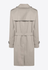 Burberry Double-Breasted Trench Coat Beige 8101309164175/Q_BURBE-C1761